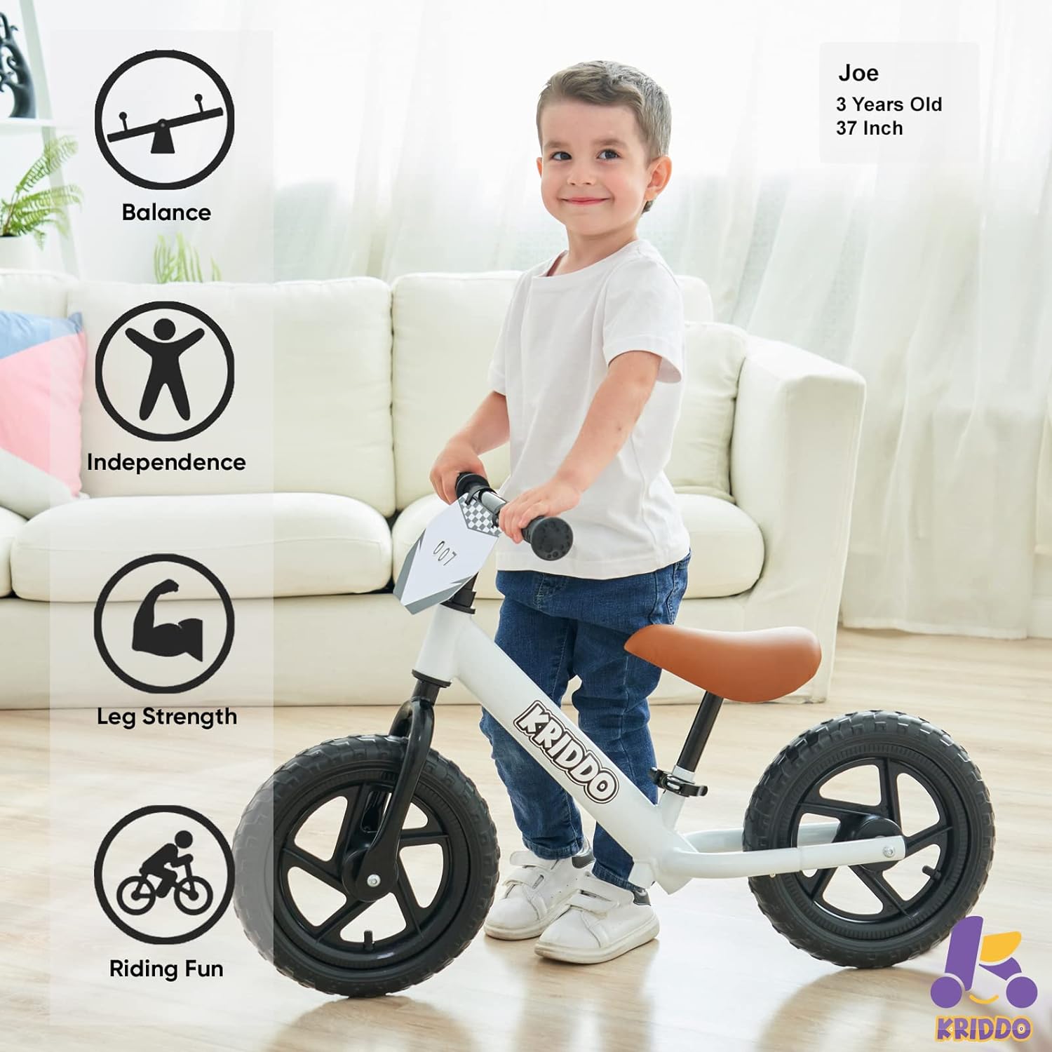 Kriddo Toddle Balance Bike Review